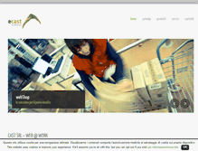 Tablet Screenshot of e-cast.it